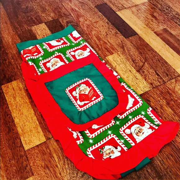 Xmas apron with removable hand towel - Picture 12 of 13